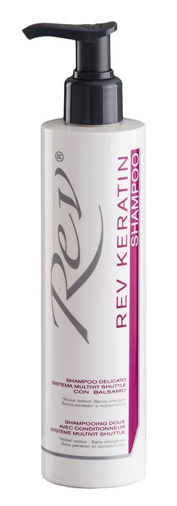 REV KERATIN SHAMPOO FLACONE 250 ML - farmaidea24.com