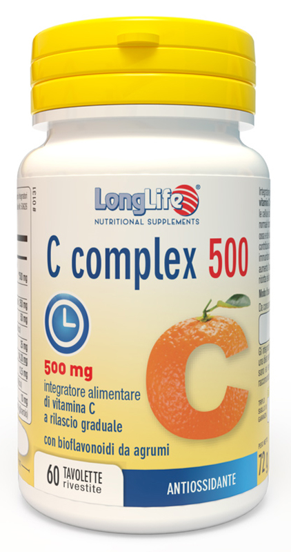 LONGLIFE C COMPLEX 500 TIME RELEASED 60 TAVOLETTE - farmaidea24.com