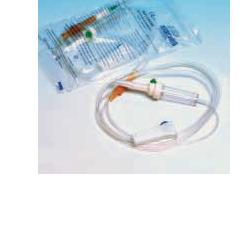 SET STERILE PER INFUSIONE IN MATERIALE ANALLERGICO CON PARA, AGO VENA E ROLLER. CONFEZIONE SINGOLA - farmaidea24.com