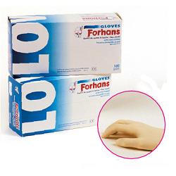 GUANTO IN LATTICE FORHANS MISURA LARGE 100 PEZZI - farmaidea24.com