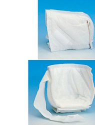 GOMITIERA/TALLONIERA IN TESSUTO NON TESSUTO CON DOPPIA IMBOTTITURA OVATTATA. REGOLABILE TRAMITE CINTURINO DI FISSAGGIO IN VELCRO. ASSORBENTI E TRASPIRANTI - farmaidea24.com