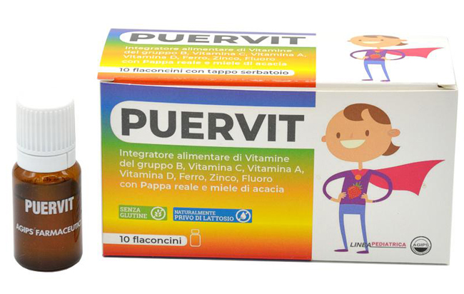 PUERVIT 10 FLACONCINI 10 ML - farmaidea24.com