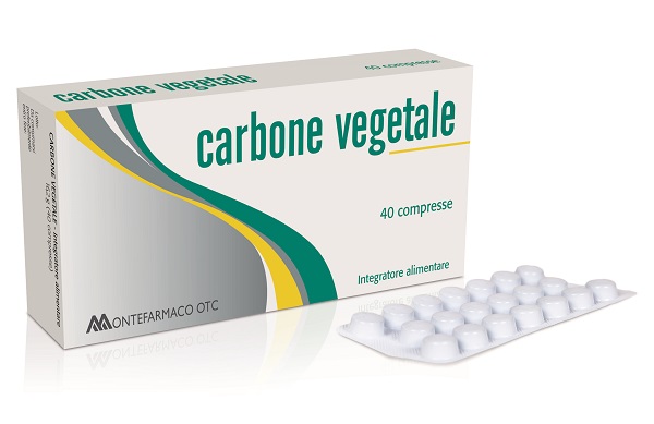 CARBONE VEGETALE 40 COMPRESSE - farmaidea24.com