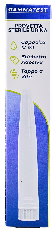 PROVETTA STERILE PER URINA 12ML GAMMADIS - farmaidea24.com