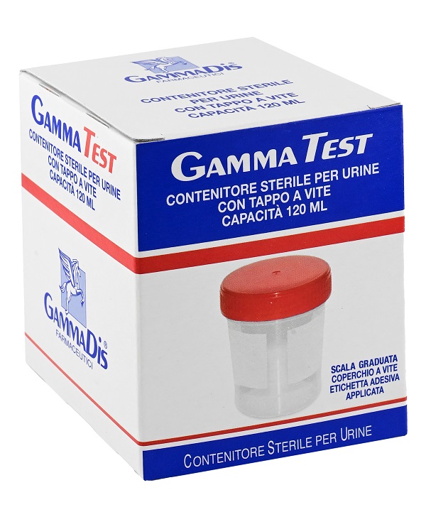 CONTENITORE STERILE PER LA RACCOLTA URINA 120 ML GAMMADIS - farmaidea24.com