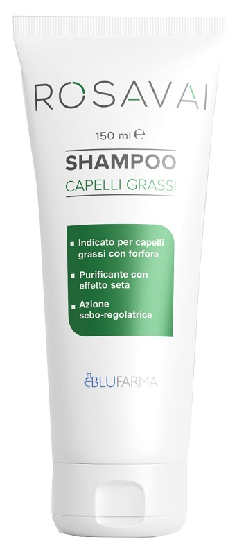 ROSAVAI SHAMPOO CAPELLI ANTISEBO FORFORA 150 ML - farmaidea24.com