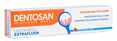 DENTOSAN EXTRAFLUOR DENTIFRICIO 75 ML - farmaidea24.com