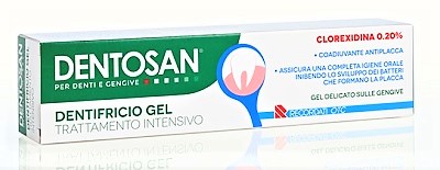 DENTOSAN GEL DENTIFRICIO CLOREXIDINA 0,2% 75 ML - farmaidea24.com