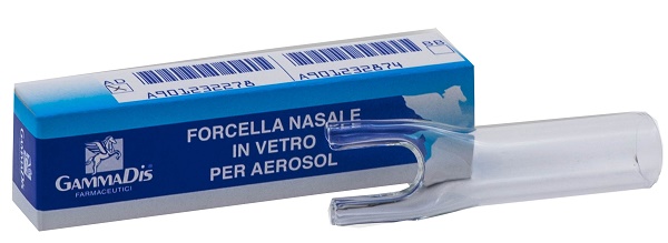 FORCELLA IN VETRO MODELLO DA ADULTO RICAMBIO PER AEROSOL - farmaidea24.com