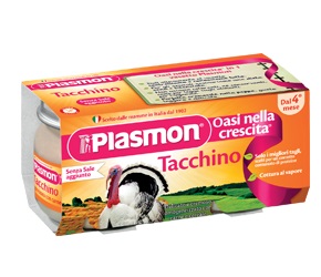 PLASMON OMOGENEIZZATO TACCHINO 80 G X 2 PEZZI - farmaidea24.com