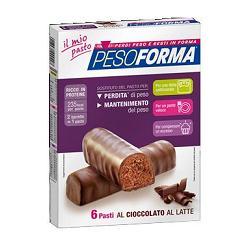 PESOFORMA BARRETTA CIOCCOLATO LATTE 12 X 31 G - farmaidea24.com