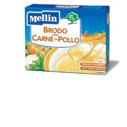 MELLIN BRODO CARNE POLLO 10 BUSTINE X 5 G - farmaidea24.com