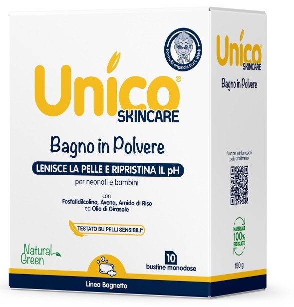 UNICO BAGNO NEON BAMBINI 10 BUSTINE 15 G - farmaidea24.com