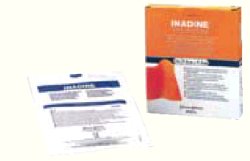 MEDICAZIONE NON ADERENTE ALLO IODIO-POVIDONE INADINE MISURA 9,5X9,5 10 PEZZI - farmaidea24.com