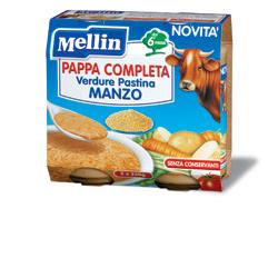 MELLIN PAPPA COMPLETA MANZO 250 G 2 PEZZI - farmaidea24.com