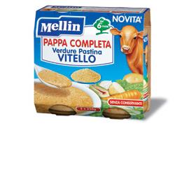 MELLIN PAPPA COMPLETA VITELLO 250 G 2 PEZZI - farmaidea24.com