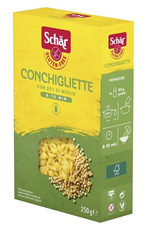 SCHAR CONCHIGLIETTE 250 G - farmaidea24.com