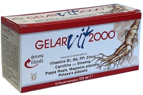 GELARVIT 2000 12 FLACONI MONODOSE 10 ML - farmaidea24.com