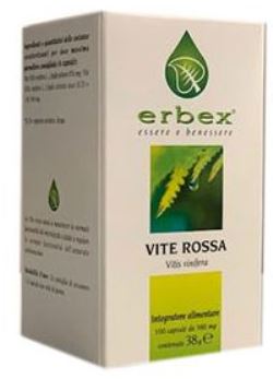 VITE ROSSA 100 CAPSULE 380MG - farmaidea24.com