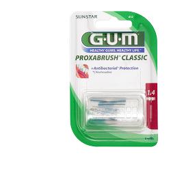 GUM PROXABRUSH CLASSIC 612 SCOVOLINO INTERDENTALE 8 PEZZI - farmaidea24.com