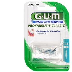 GUM PROXABRUSH CLASSIC 614 SCOVOLINO INTERDENTALE 8 PEZZI - farmaidea24.com