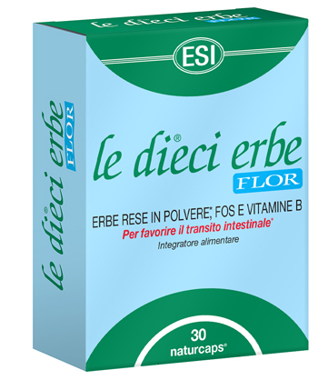 ESI LE DIECI ERBE FLOR 30 CAPSULE - farmaidea24.com