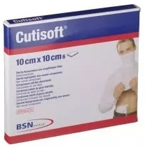 GARZA IDROFILA COMPRESSA CUTISOFT TESSUTO NON TESSUTO 10X10 CM 6 PEZZI - farmaidea24.com