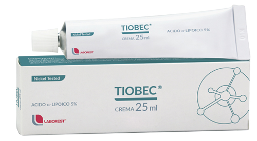 TIOBEC CREMA ACIDO LIPOICO 5% 25 ML - farmaidea24.com