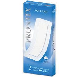 GARZA COMPRESSA PRONTEX SOFT PAD 10X25 CM 2 PEZZI - farmaidea24.com