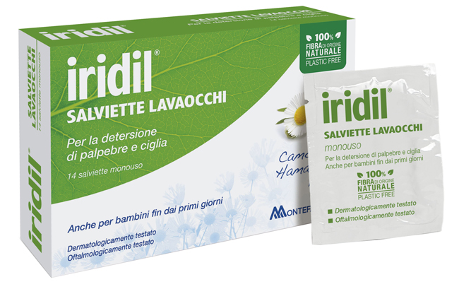 IRIDIL LAVAOCCHI 14 SALVIETTE MONOUSO - farmaidea24.com