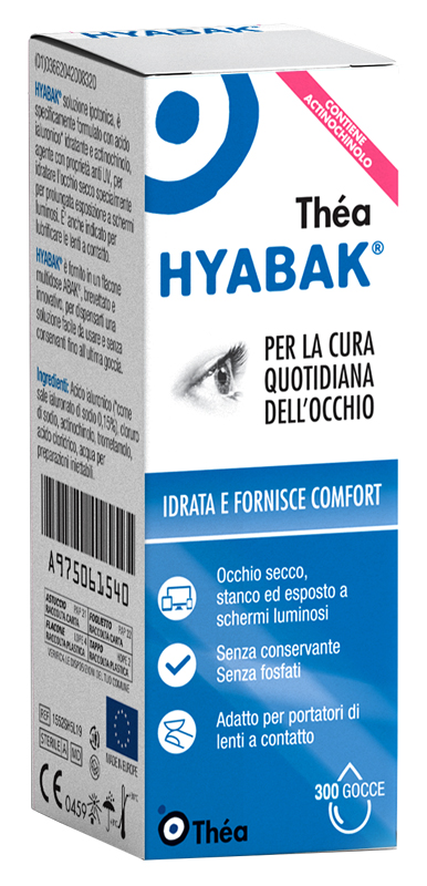 HYABAK SOLUZIONE OFTALMICA 10 ML - farmaidea24.com