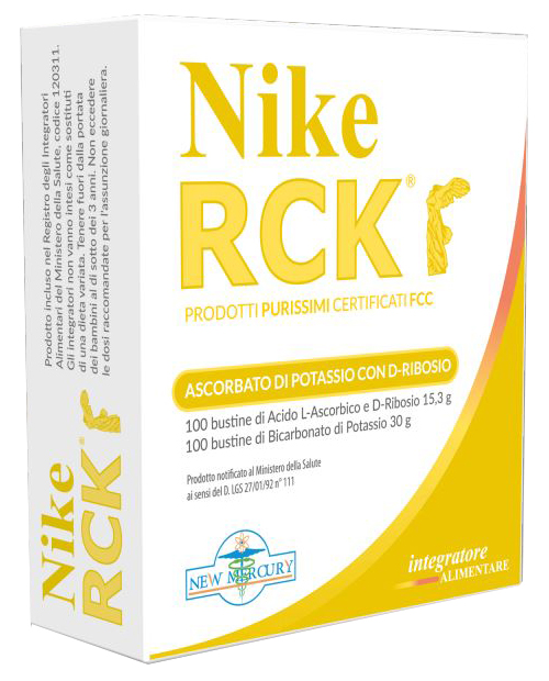 NIKE RCK ASCORBATO POTASSIO + RIBOSIO 200 BUSTINE 45,30 G - farmaidea24.com