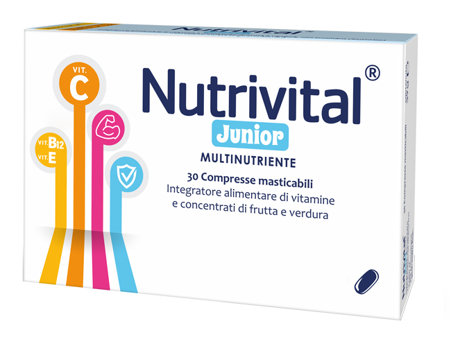 NUTRIVITAL JUNIOR 30 COMPRESSE - farmaidea24.com
