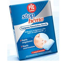 TAMPONE EMOSTATICO STERILE STOP HEMO 5BUSTE - farmaidea24.com