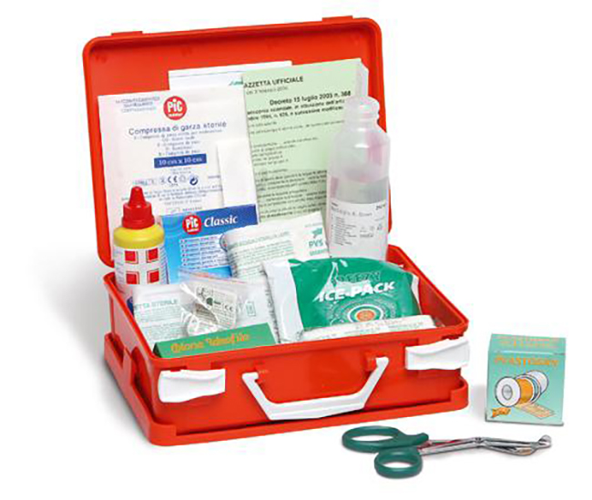 PACCHETTO DI MEDICAZIONE REINTEGRO DEL PACCO BASE COMPLETO ALLEGATO 2 DM 388 DEL 15/07/2003 - farmaidea24.com