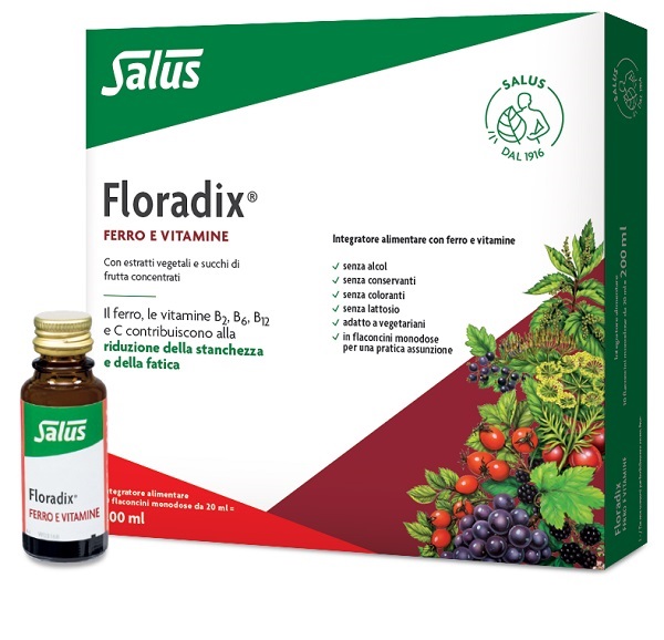 FLORADIX MONODOSE 10 FLACONCINI DA 20 ML - farmaidea24.com