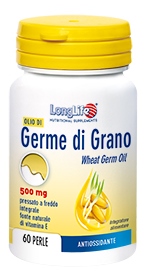 LONGLIFE OLIO GERME GRANO 60 PERLE DI GELATINA - farmaidea24.com