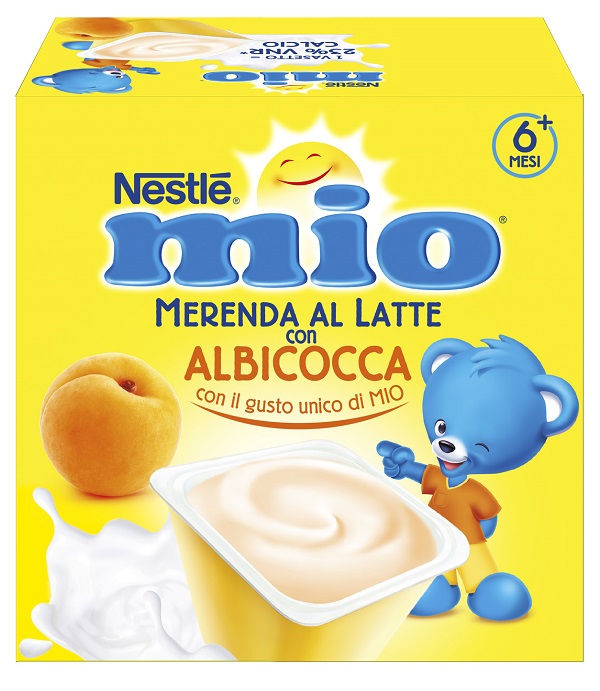 MIO MERENDA ALBICOCCA 4 X 100 G - farmaidea24.com