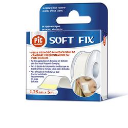 CEROTTO IN ROCCHETTO PIC SOFT FIX TESSUTO NON TESSUTO 2,5X914 CM IN DISPENSER 1 PEZZO - farmaidea24.com
