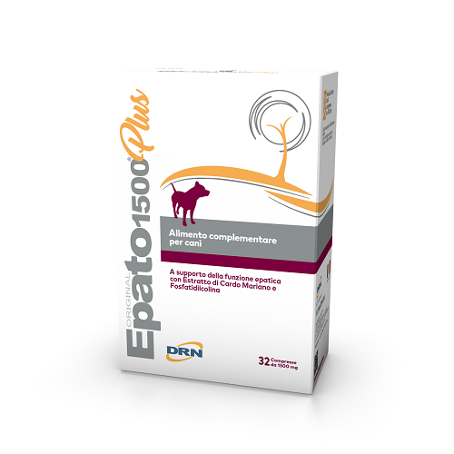 EPATO 1500 PLUS 32 COMPRESSE CANE - farmaidea24.com