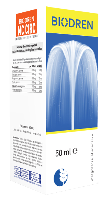 BIODREN MC CIRC SOLUZIONE IDROALCOLICA 50 ML - farmaidea24.com