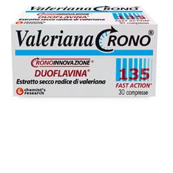 VALERIANA CRONO 135 CON DUOFLAVINA FAST ACTION 30 COMPRESSE - farmaidea24.com