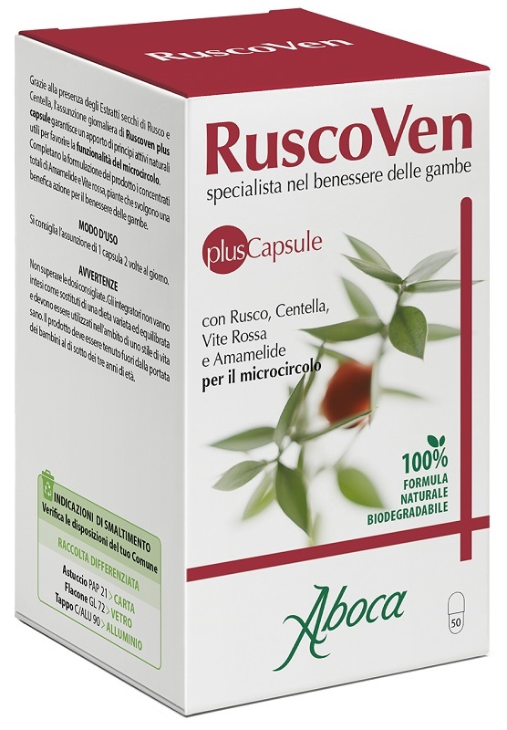 RUSCOVEN PLUS 50 CAPSULE - farmaidea24.com