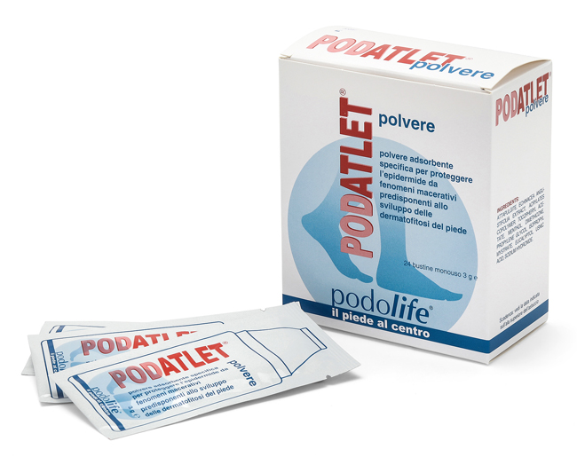 PODATLET POLVERE PIEDI 24 BUSTINE - farmaidea24.com