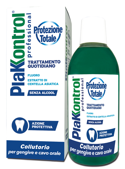 PLAKKONTROL PROTEZIONE TOTALE COLLUTORIO 500 ML - farmaidea24.com