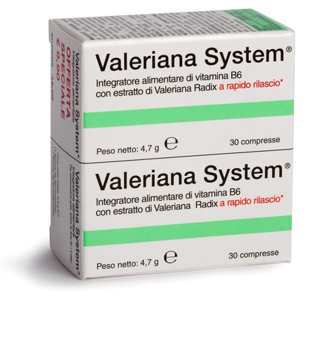 VALERIANA SYSTEM 30 COMPRESSE + 30 COMPRESSE - farmaidea24.com
