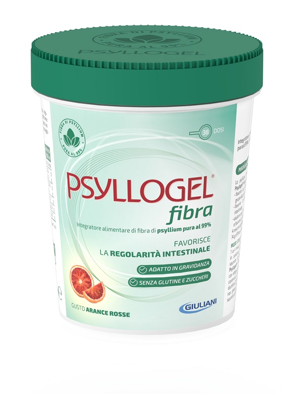 PSYLLOGEL FIBRA ARANCE ROSSE VASO 170 G - farmaidea24.com