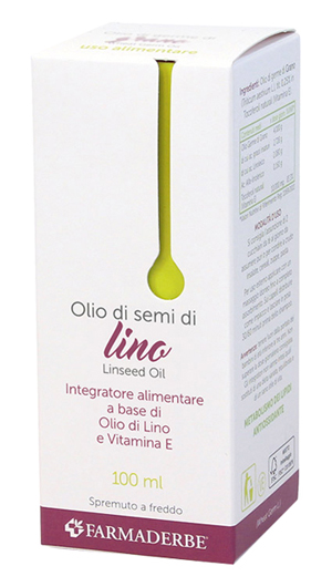 OLIO ALIMENTARE LINO SEMI 100 ML - farmaidea24.com