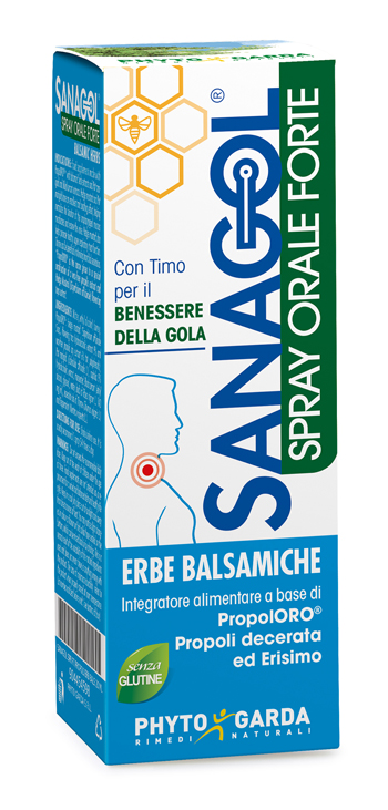 SANAGOL SPRAY FORTE ERBE BALSAMICHE 20 ML - farmaidea24.com