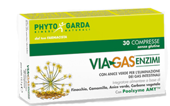 VIAGAS ENZIMI 30 COMPRESSE - farmaidea24.com